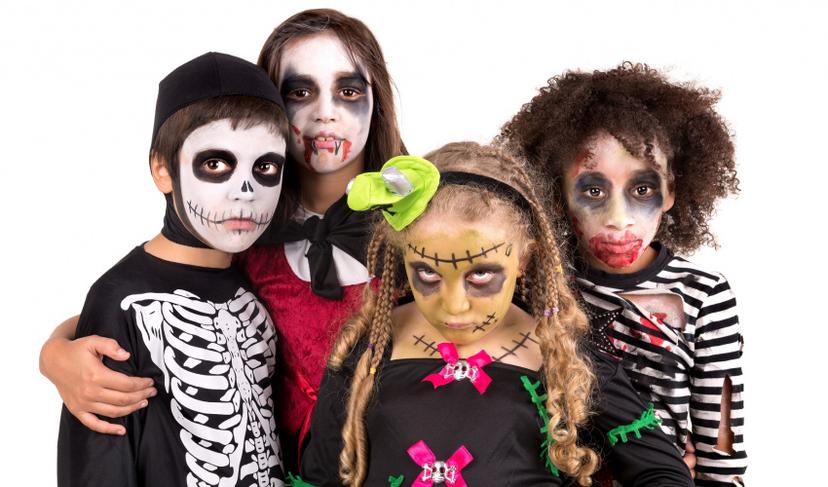 Halloween schmink kinderen tips - Foto: Shutterstock