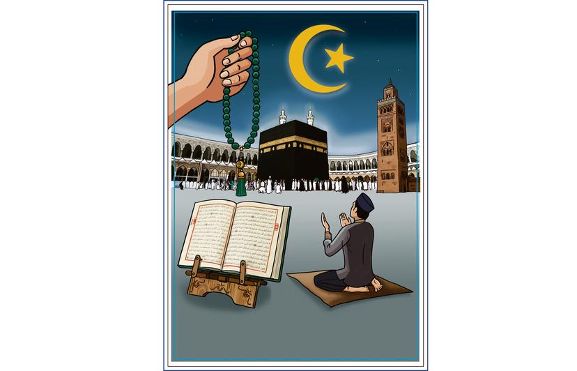 Veel moslims houden zich aan de vijf zuilen die in hun heilige boek de Koran staan.