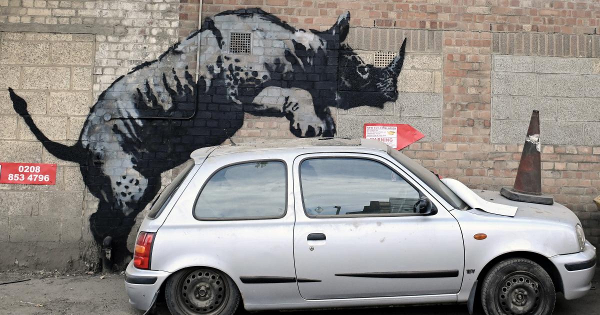 Nine new Banksy artworks surfaced in nine days